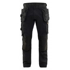 WERKBROEK 2-WEG STRETCH MET GEREEDSCHAPSZAKKEN ZWART C46 175018329900C46