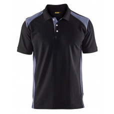 PIQUE POLO ZWART/GRIJS XL 332410509994XL