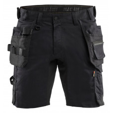 SHORT 2-WEG STRETCH MET GEREEDSCHAPSZAKKEN ZWART C46 175218329900C46