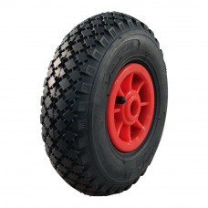 STEEKWAGENWIEL KUNSTSTOF AS 25MM NAAFLENGTE 75MM