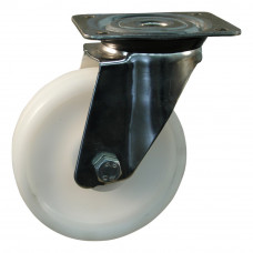 ZWENKWIEL 100MM SERIE 34 -- 31 NYLON WIT RVS HUIS/GAFFEL