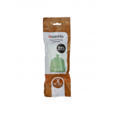 AFVALZAK X 10-12 L COMPOSTEERBAAR ROL VAN 10 STUKS