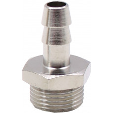 SLANGVERBINDER 3/8" BUITENDRAAD - 8MM. SLANGTULE SLANGVERBINDER 3/8" BUITENDRAAD - 8MM. SLANGTULE