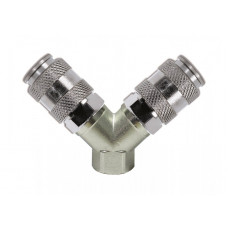 2-WEG VEILIGHEIDSKOPPELING UNIVERSEEL 3/8" BINNEN