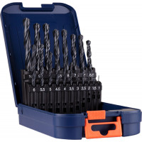 SPIRAALBORENSET '100', DIN 338, TYPE N, 19-DLG, ø1-10 SPIRAALBORENSET '100', DIN 338, TYPE N, 19-DLG, ø1-10