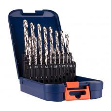 SPIRAALBORENSET '105', DIN 338, TYPE N, 19-DLG ø1-10 ABS