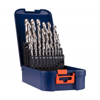 SPIRAALBORENSET '105', DIN 338, TYPE N, 25-DLG ø1-13 ABS SPIRAALBORENSET '105', DIN 338, TYPE N, 25-DLG ø1-13 ABS