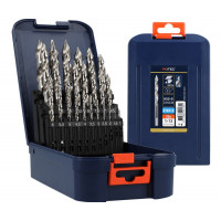 SPIRAALBORENSET '104 - STEP-X', DIN 338, 25-DLG ø1-13 ABS SPIRAALBORENSET '104 - STEP-X', DIN 338, 25-DLG ø1-13 ABS