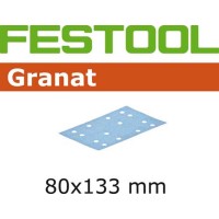 FESTOOL SCHUURPAPIER GRANAT STF 80X133 P80 GR/50